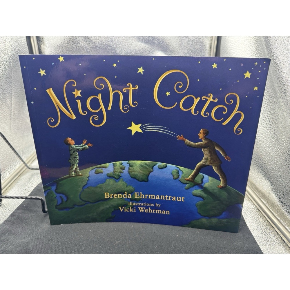 Elva Resa Night Catch Kids OS Blue Military Family Deployment Bedtime Story Book
